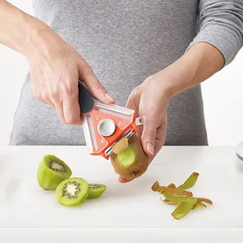 

New Design Three-In-One Fruit Vegetable Peeler Scraper Grater Kitchen Essential Shred Fruit Vegetable Speed Grater Gadgets