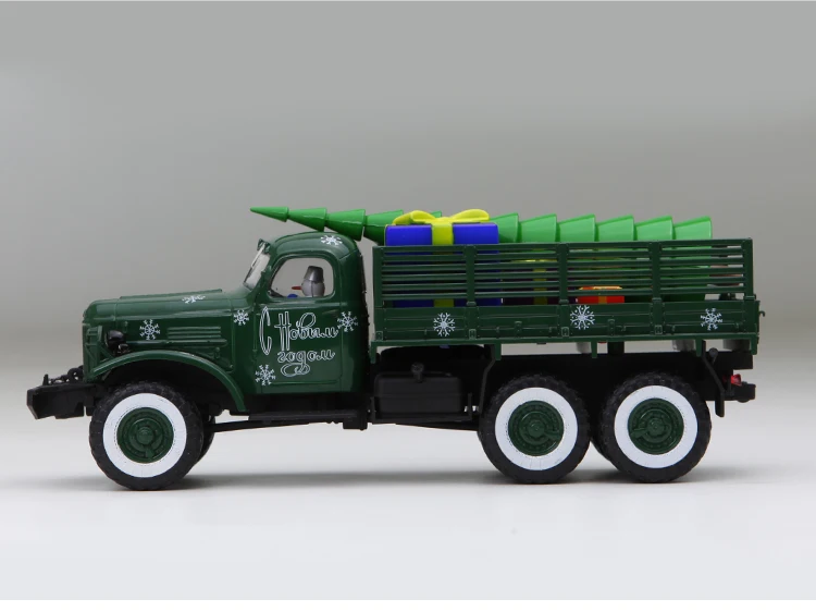 SSM 1:43 ZIL 157 грузовик Рождество издание бутик сплав автомобиль игрушки для детей Детские игрушки модель подарок оригинальная коробка