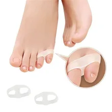 12 шт./партия силиконовый разделитель для пальцев ног разделитель пальцев на ногах гель разделительный буйон молоток корректор для пальцев ног Прямая