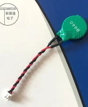 

100PCS ML 1220 ML1220 Rechargeable 3V CMOS RTC Battery w/ Cable BIOS Backup Free shipping