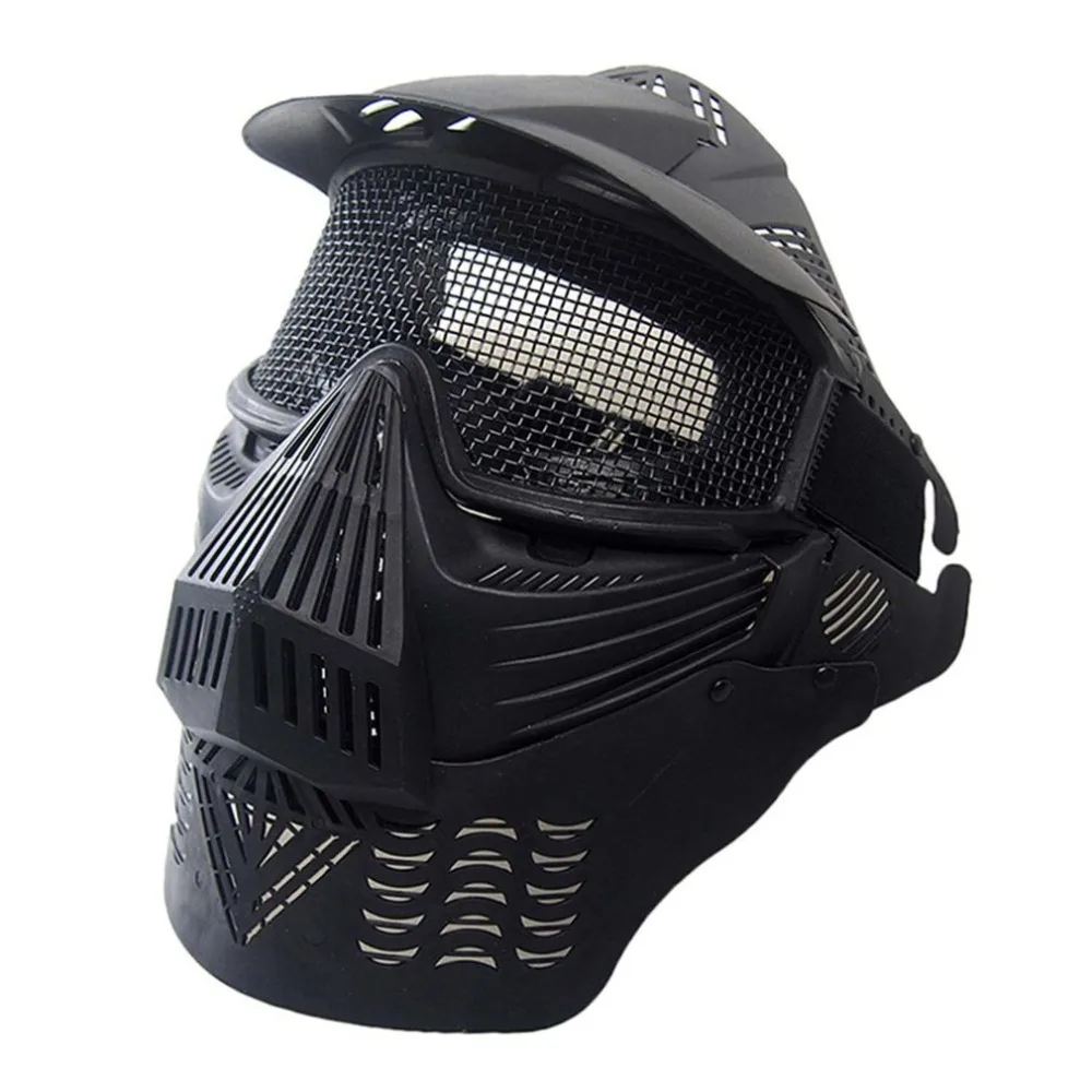 

Airsoft Mask Face Mesh Mask Lightweight Hunting Tactical Outdoor Protective CS Halloween Party Cycling Face Mask