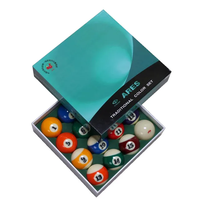 cyclop high quality pool cue ball set 5 72cm size 3 colors china in cue ball size