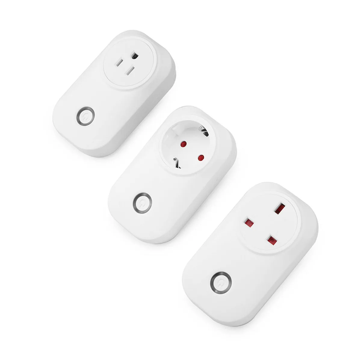 

New Arrival 10A 2200W WIFI Wireless Smart Remote Control Socket EU UK US Standard Plug for Smart Home Work