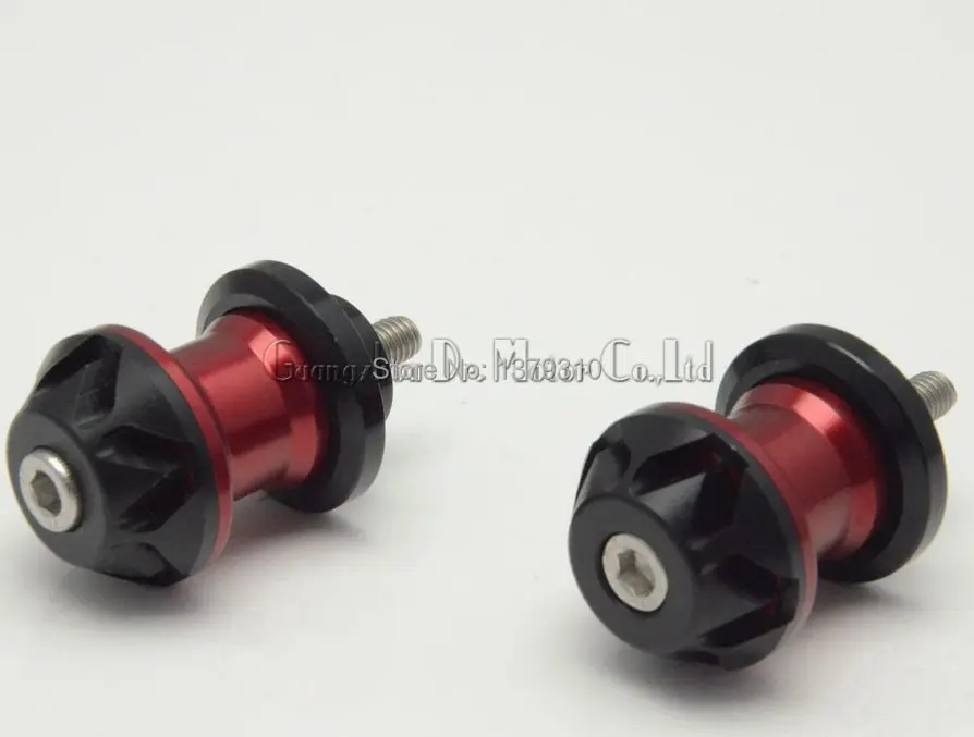 

10mm universal accessories motocross spare motorcycle Swingarm Sliders spools bobbin for KAWASAKI  Z250 Z750 Z 1000 NINJA