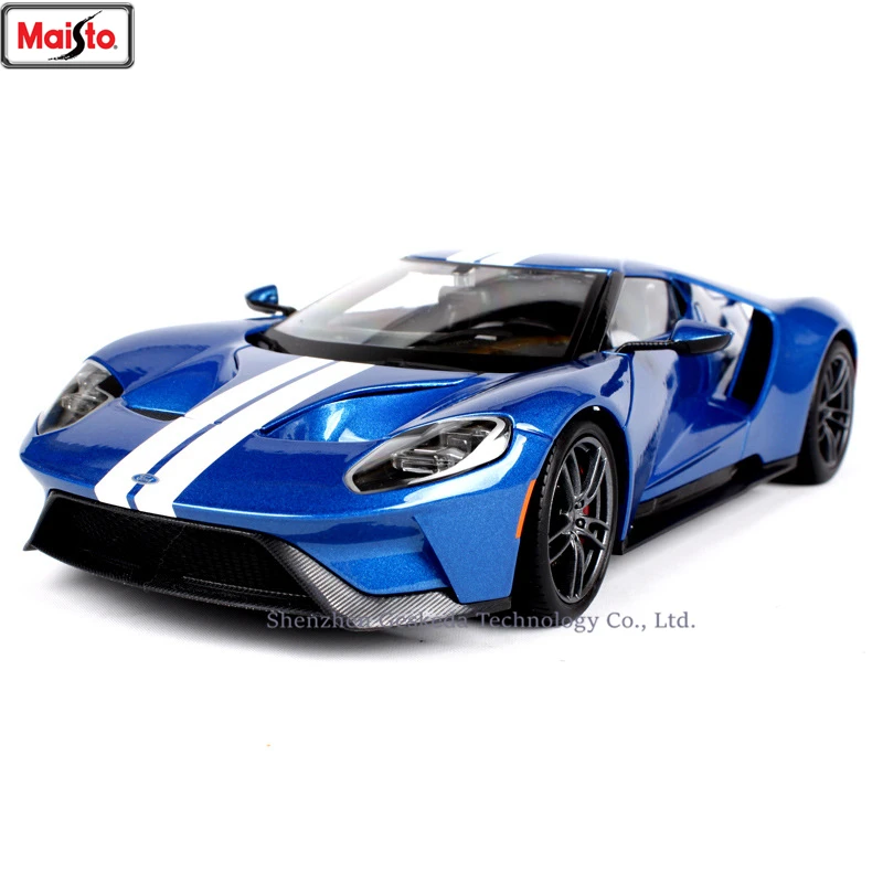 Спортивный автомобиль Maisto 1:18 Ford GT модель автомобиля из сплава в стиле ретро