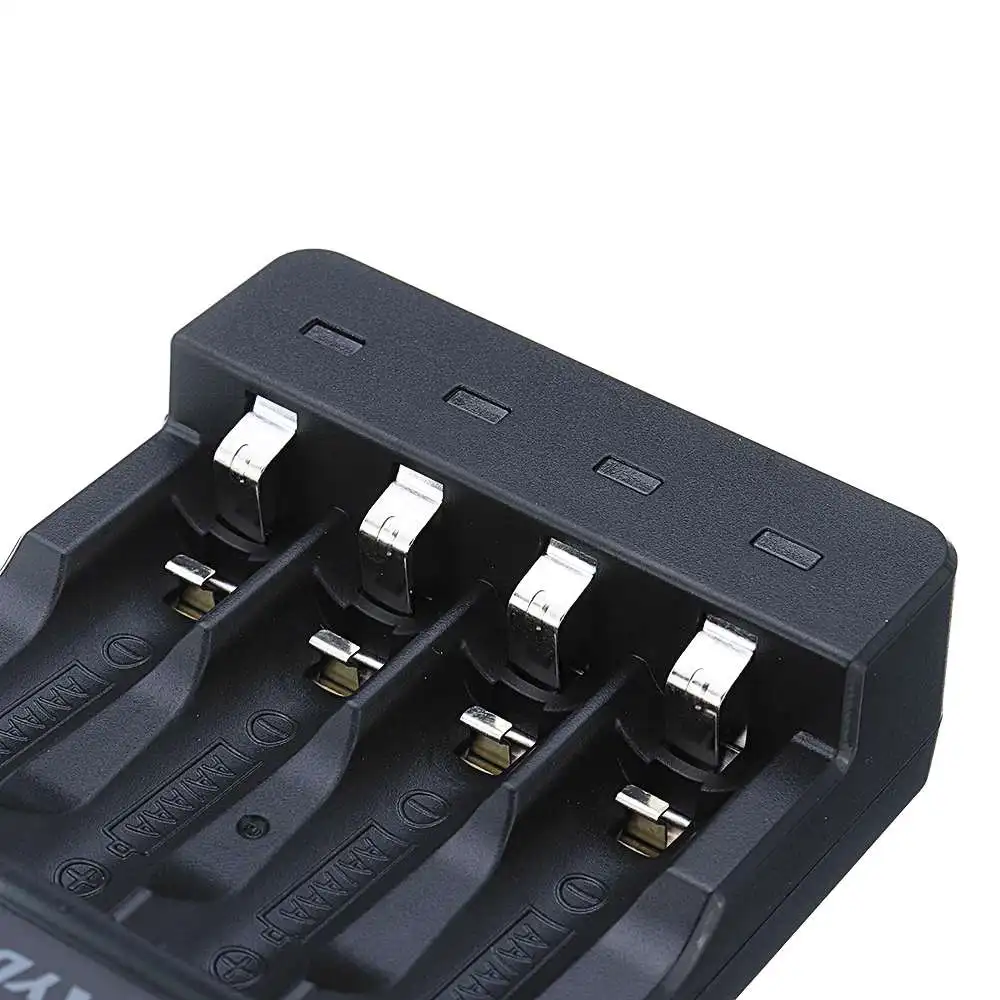 4 Solts 1,2 V USB умное зарядное устройство Универсальный поворотник аккумуляторная батарея для AA AAA