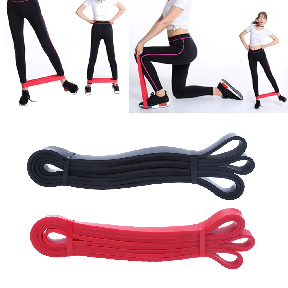 Resistance Band Latex Gym Strength Training Rubber Loops Bands Fitness