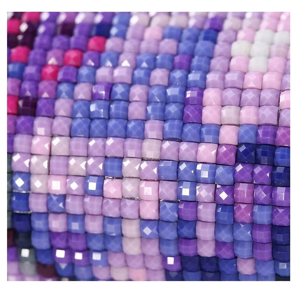  Diamond Embroidery Seaside Town 5 PCS Picture of Rhinestone Full Square Diamond Mosaic Landscape Se - 4000263615775