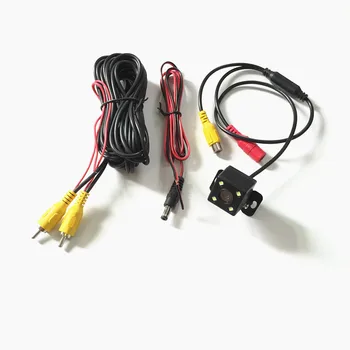 

4 LED Night Vision Waterproof HD 170 Degree Parking Assistance Universal CCD Car Auto Back Up Reverse Backup Rear View Camera