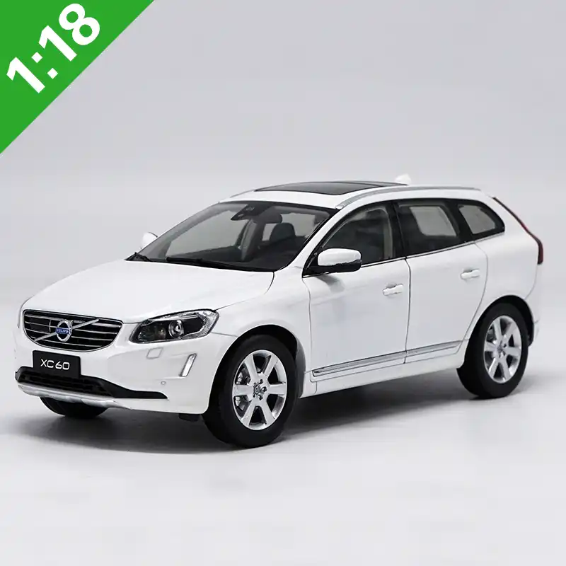 118 Classic Volvo XC90 Alloy Diecast Model Black Brown SUV Toy Car Miniature Collection Gifts