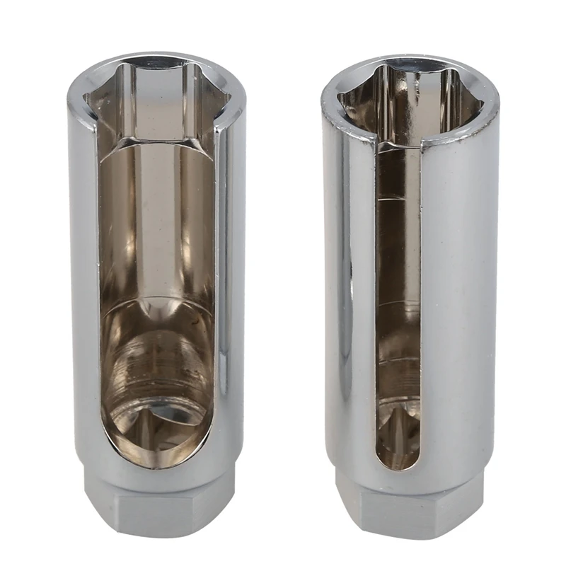 

2Pcs Universal 22Mm Car Oxygen Sensor 1/2 inch Drive Socket Wrench Removal Installation Tool Special Tools For Car Repairing