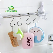 Kitchen Bathroom Stainless Steel S-Type Hook Multi-Function S Hook Durable Cabinet Cover Hook cs 12 24 in s hook s hook not include pot