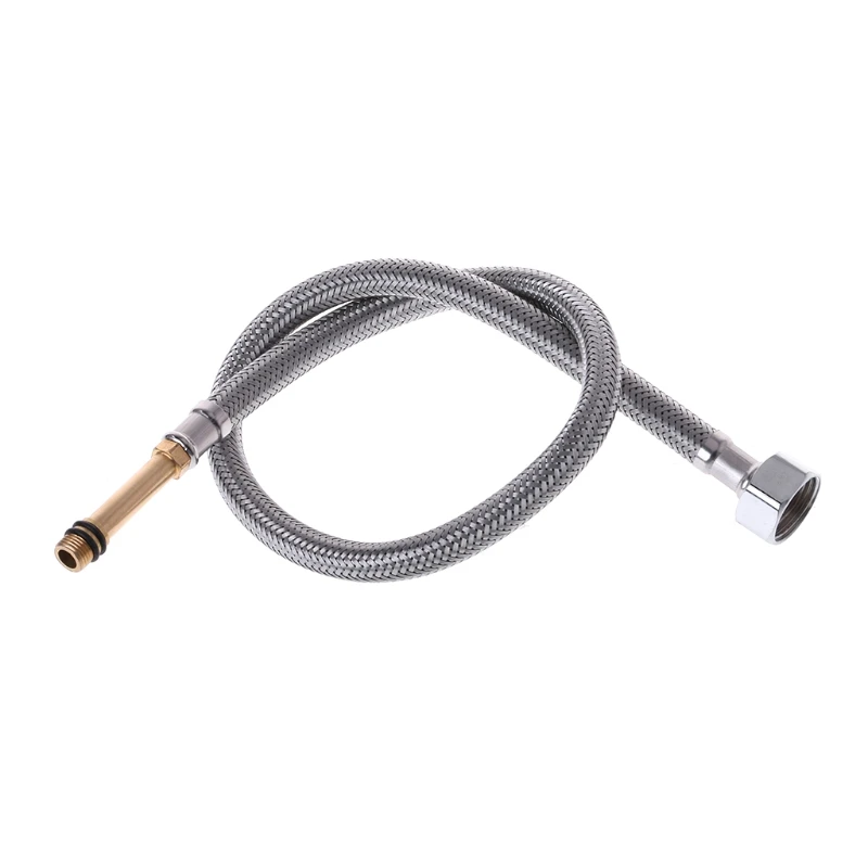 HNGCHOIGE 2 قطعة/المجموعة صنبور الفولاذ المقاوم للصدأ خيوطها Plumbings اتصال أنابيب واقية من الانفجار السباكة خراطيم 60/80/100 سنتيمتر HNGCHOIGE 2 قطعة/المجموعة صنبور الفولاذ المقاوم للصدأ خيوطها Plumbings اتصال أنابيب واقية من الانفجار السباكة خراطيم 60/80/100 سنتيمتر