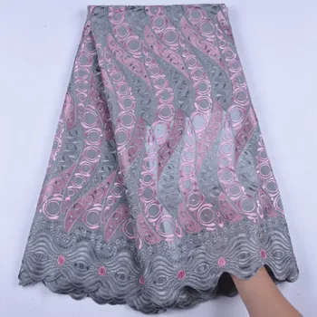 

2019 Latest African Cotton Swiss Voile Lace Fabric High Quality African Swiss Voile Lace In Switzerland For Party Dress A1640