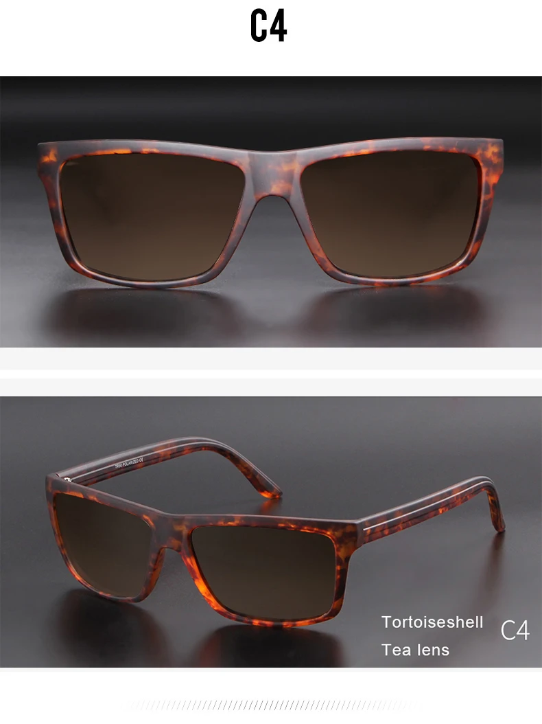 WHO CUTIE TR90 солнцезащитные очки Мужские поляризационные UV400 линзы брендовые дизайнерские винтажные Модные солнцезащитные очки для вождения мужские оттенки S022
