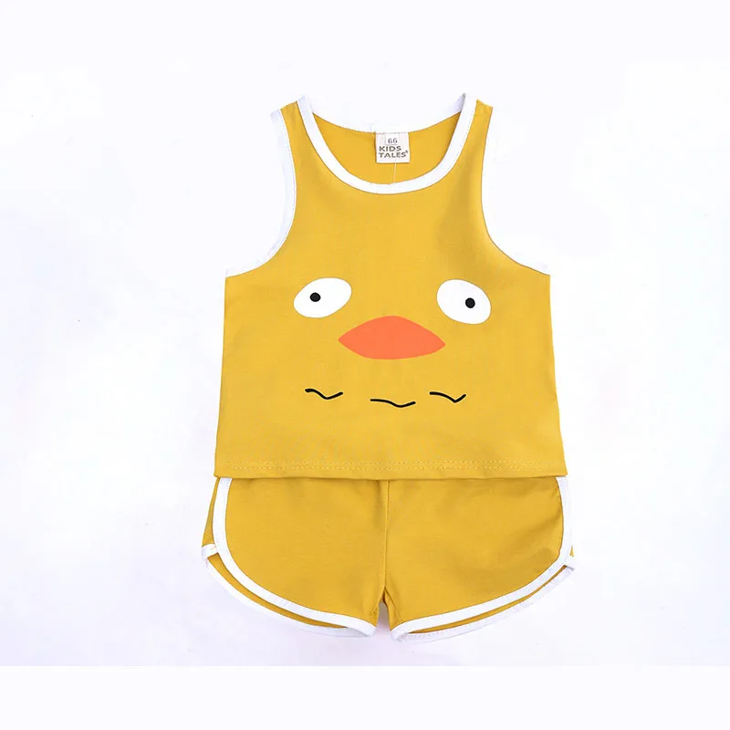 

Baby Boy Summer Clothes Set 2019 Toddler Girl Clothes Cartoon Print Sport Suit Outfit Kids Tracksuit For Boys Suits 1 2 3 Years