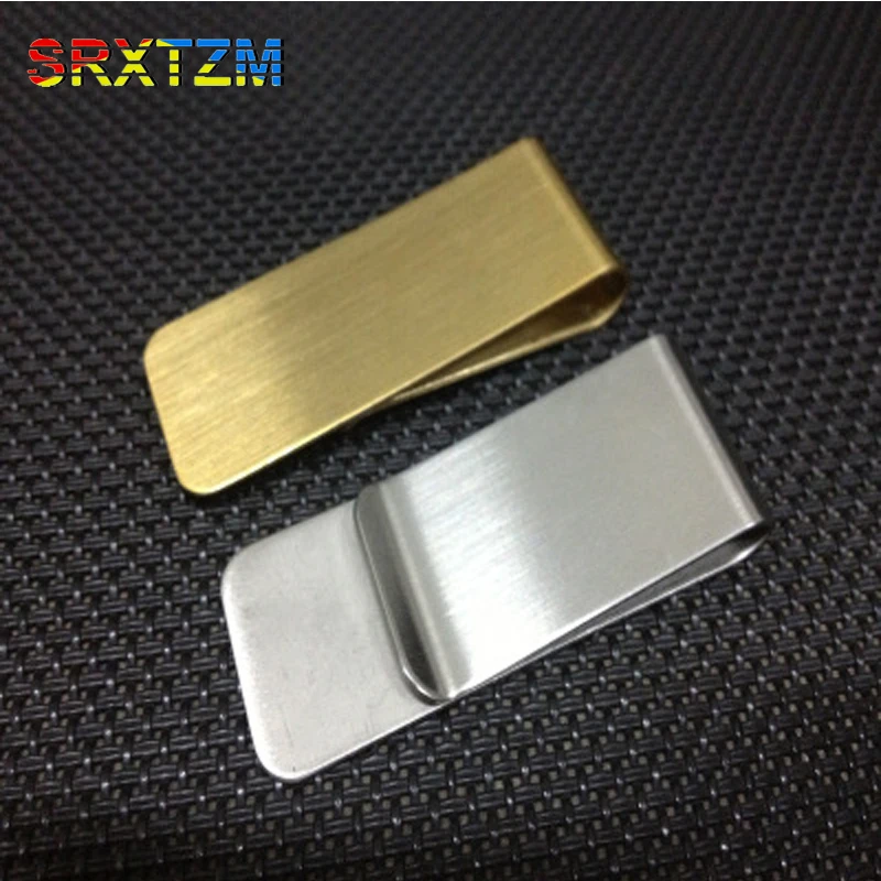 SRXTZM простой универсальный металлический зажим для денег Нержавеющая сталь моды зажим для денег денежный зажим держатель высокое качество простой металлический зажим