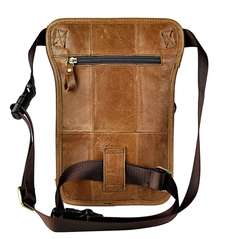 Мужские сумки высокого качества с заниженной талией из натуральной кожи, винтажная трендовая поясная сумка известного бренда, сумка через