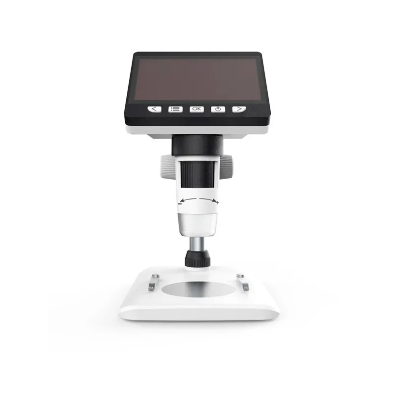 Mustool 1000X4,3 дюймов lcd цифровой микроскоп HD1080P с регулируемым кронштейном видеозапись для Тестирования Инструментов/Science Настольный