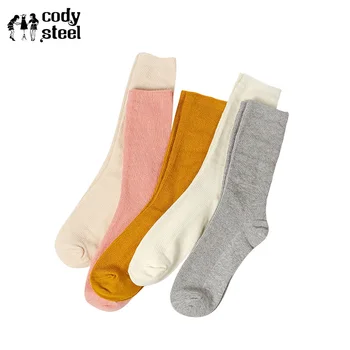 

Cody Steel Woman Pile Heap Cotton Socks College Wind Casual Winter Socks For Women Fashion Warm Ladies Tube Socks 3pairs/lot