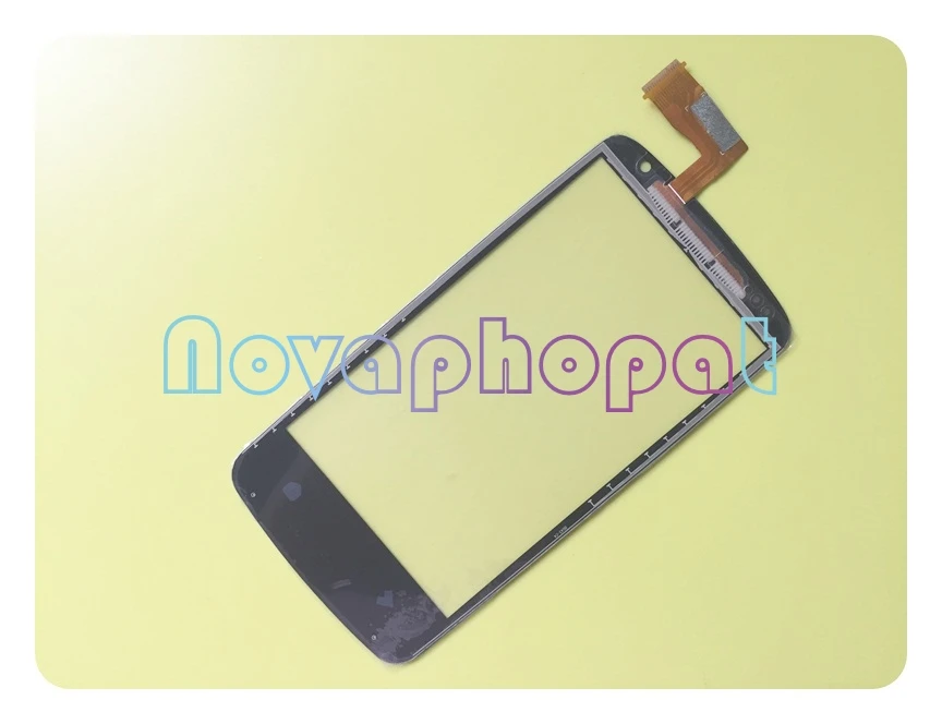 Novaphopat Черный сенсорный экран для HTC Desire 500 506e дигитайзер Замена + отслеживание |