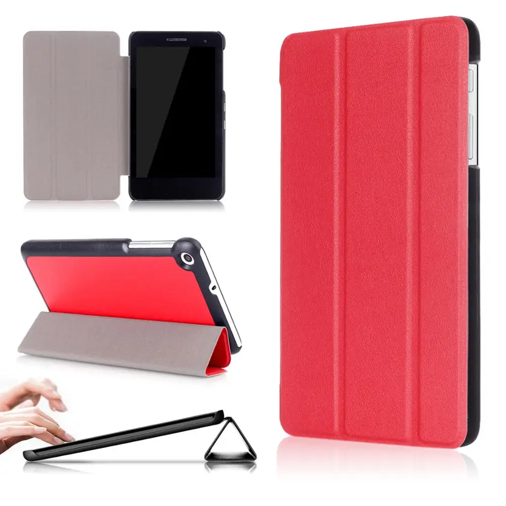 

Slim Magnetic cover Case For Huawei MediaPad T1 7.0 T1-701u BGO-DL09 BGO-L03 PU leather case For huawei mediapad T2 7.0 case