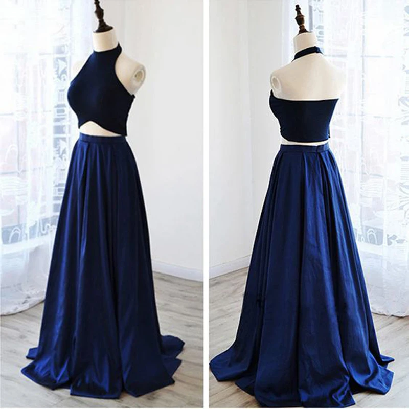 Royal Blue Long Maxi Skirt Elegant Floor Length Pleat Women Skirt Custom Made Vintage A Line Female Skirt All the Season2