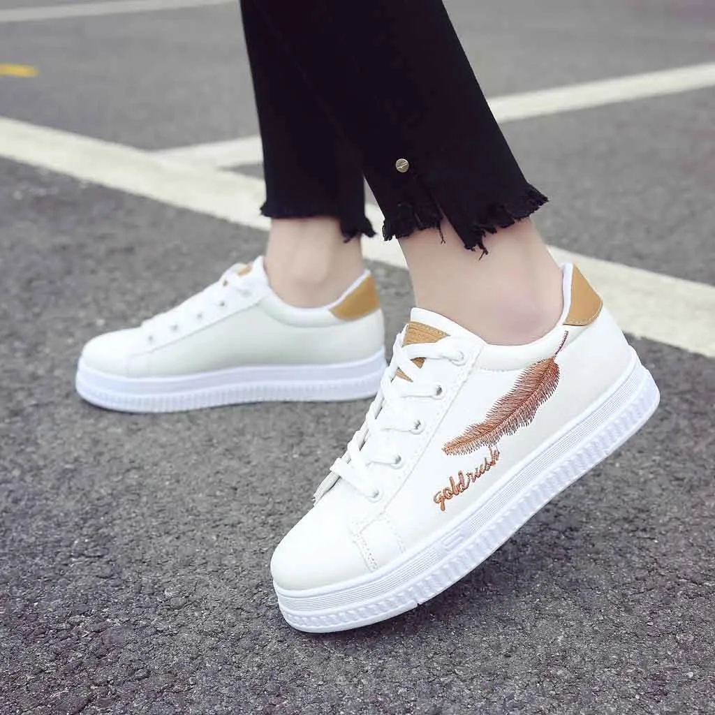 white sports sneakers