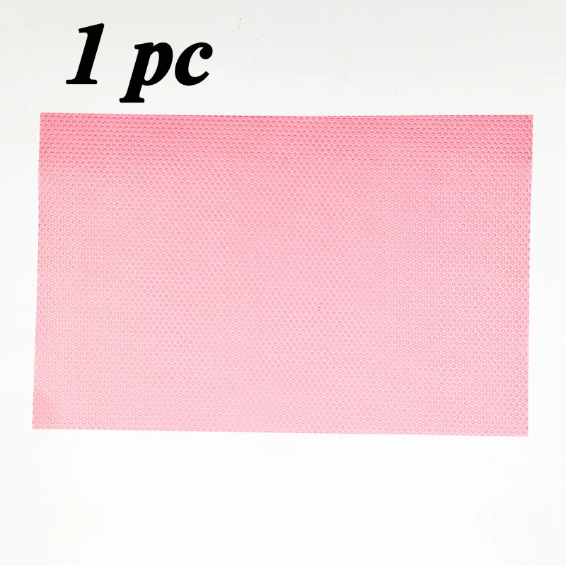 1 шт./4 шт. коврик для холодильника Антибактериальный противообрастающий плесень влажный задний коврик коврики для холодильника водонепроницаемый силиконовый коврик - Цвет: 1pc pink