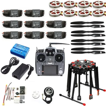 

JMT Pro 2.4G 10CH RC 8-Axle Tarot X8 Folding PIX PX4 M8N GPS ARF/PNF DIY Unassembly Kit Motor ESC Octocopter Drone F11270-A/B/C