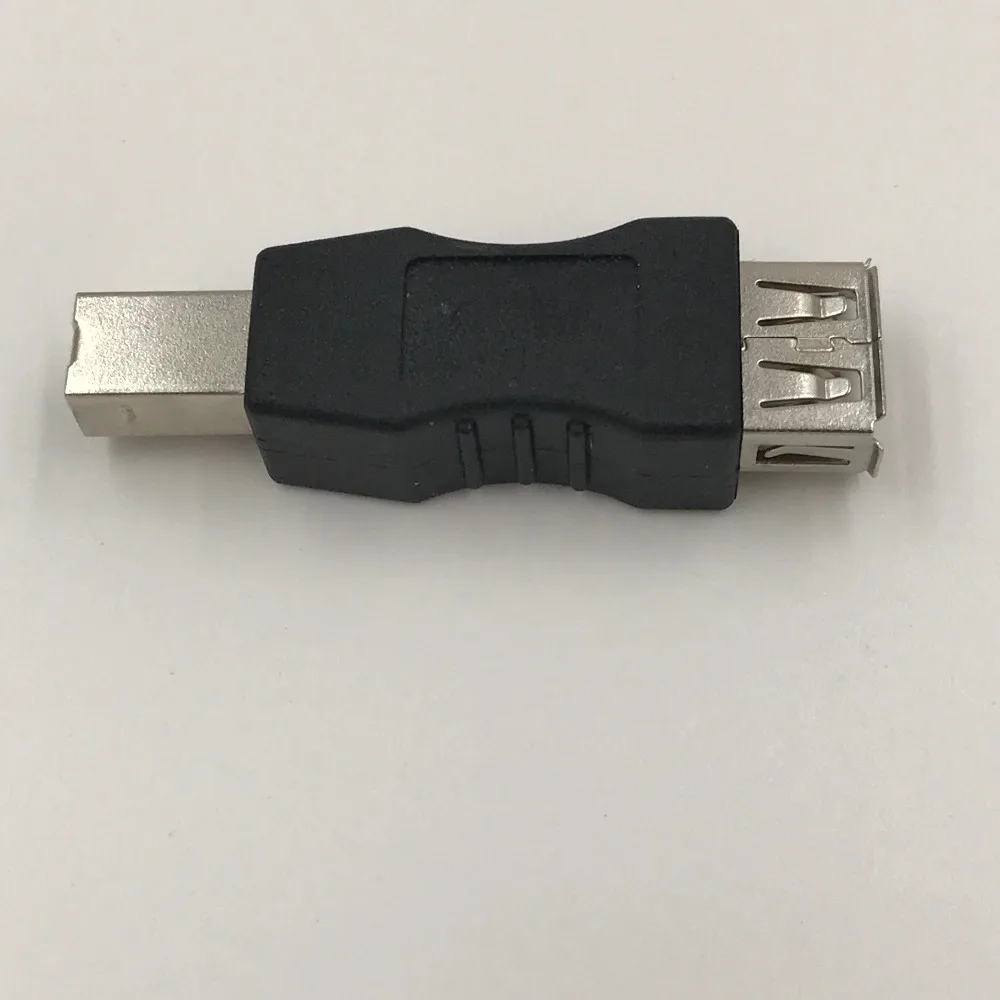 USB к принтеру порт печати адаптер Женский к гнезду разъем USB2.0 A к B конвертер Столярный 1 шт