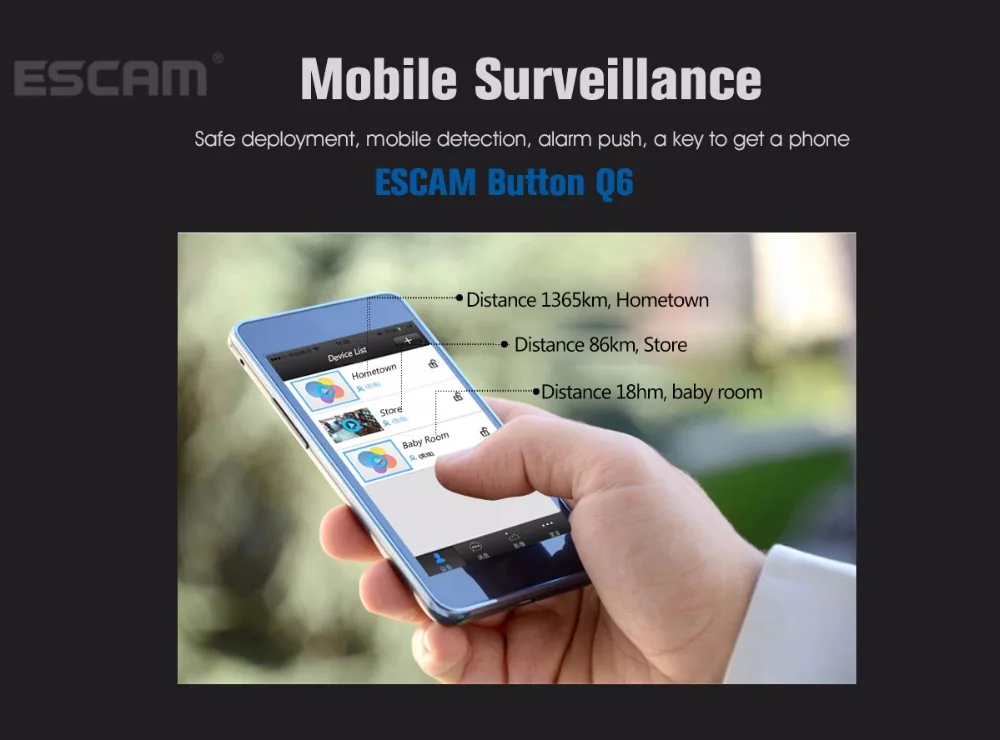 ESCAM 720 P беспроводной wifi детский монитор ИК ночного видения двухсторонний Интерком