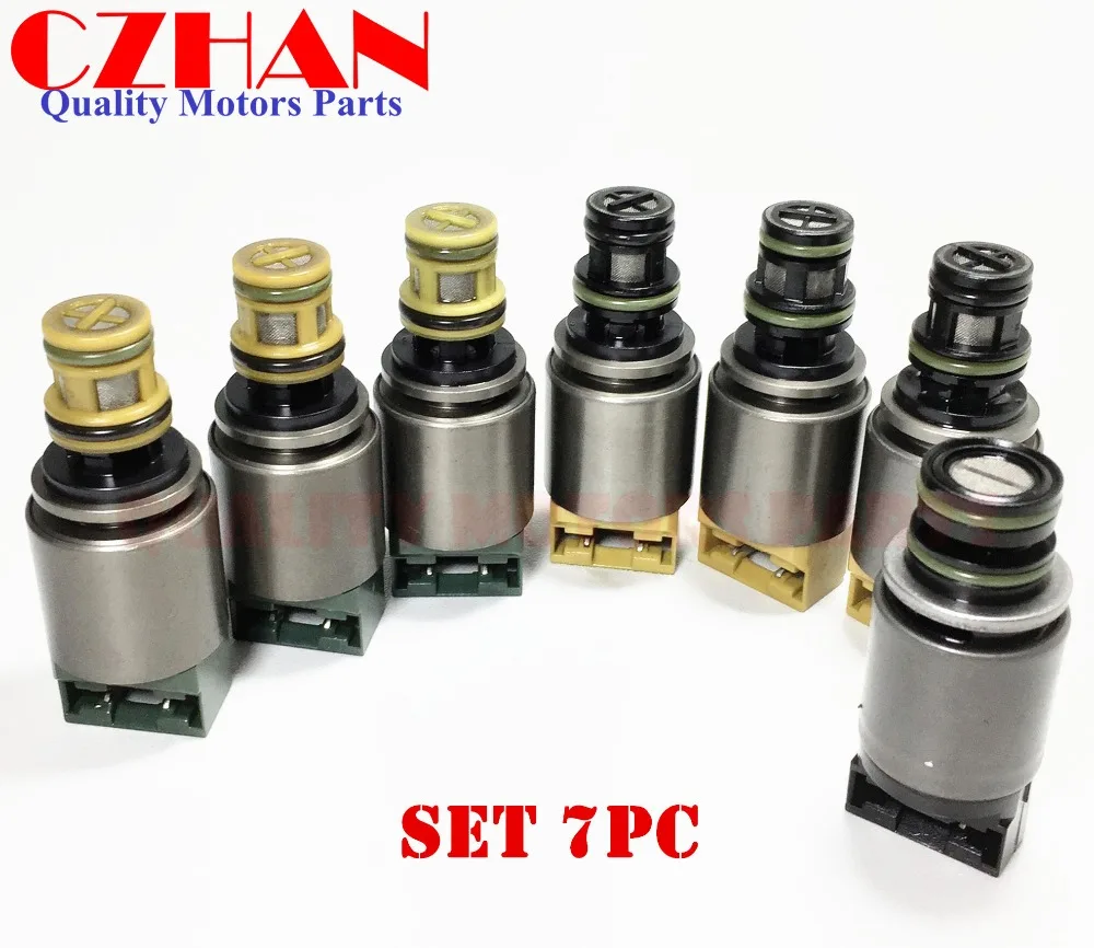 Transmission solenoids kit 7pc set for BMW X3 X5/Audi 6 Speed A6 A8 Q7