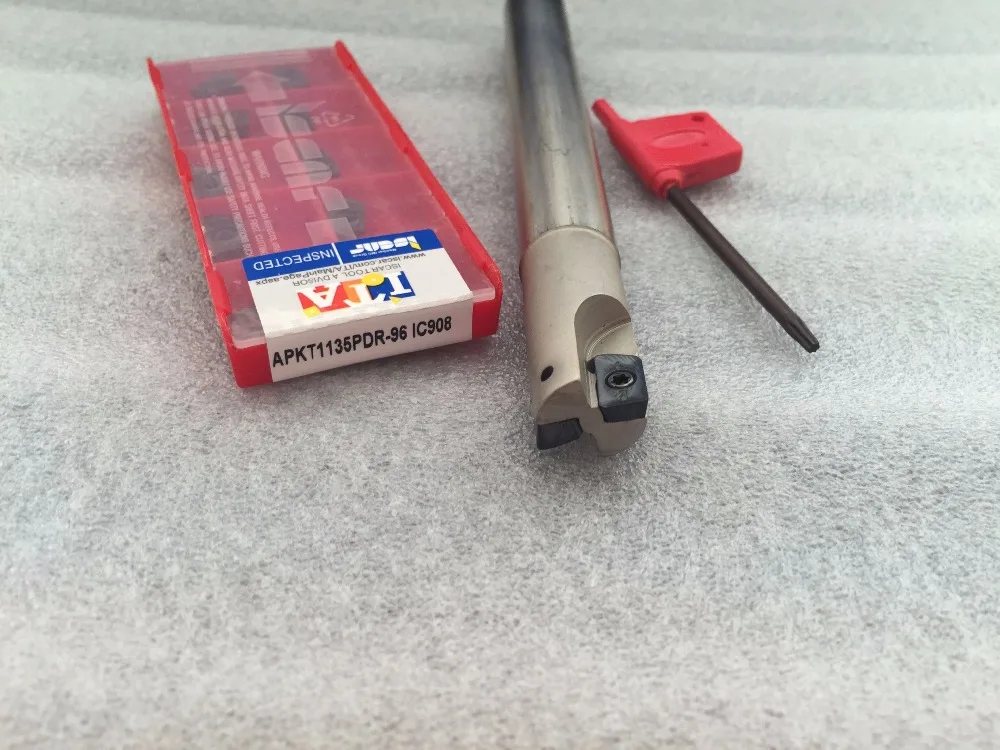 

BAP300R16X16X200L Indexable mill cutter bar for10PCS iscar insert APMT1135 IC908 11pcs/lot