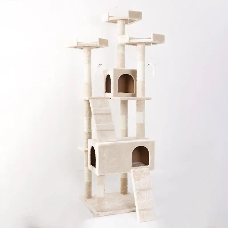 Beige Сизаль кошка царапина доска мягкая флеш пластина сизаль альпинист кошки стул протектор коврик скалолазание дерево кошка царапина доска для питомца кошки - Цвет: Beige