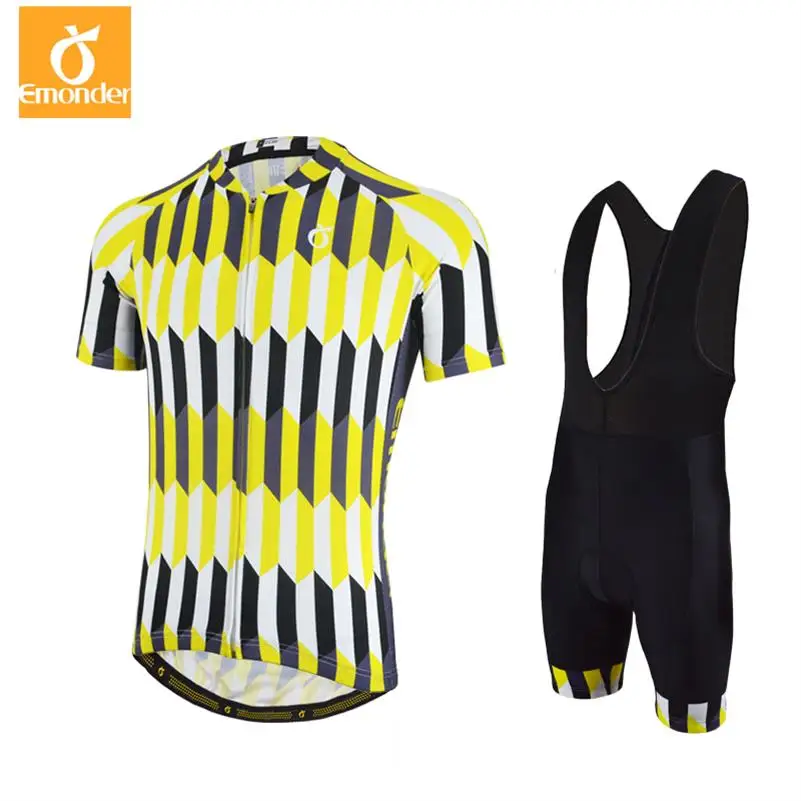 Cycling Jersey Set Men Summer Breathable Bicycle Wear Ropa Ciclismo
