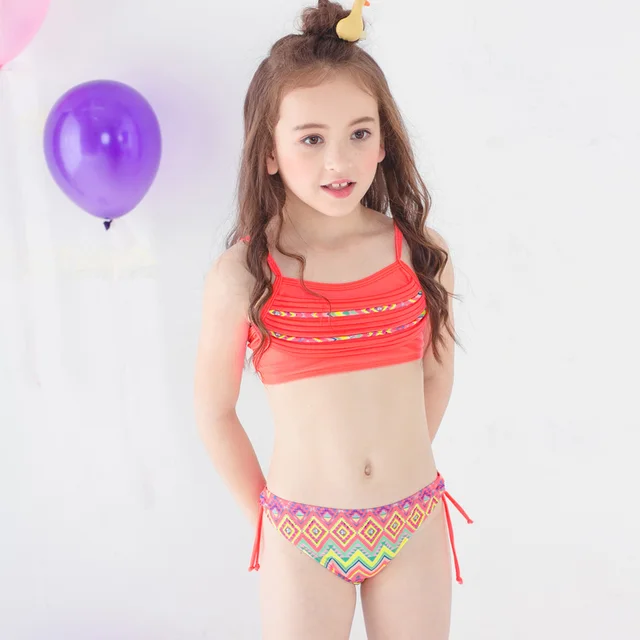 girls blue swimsuit