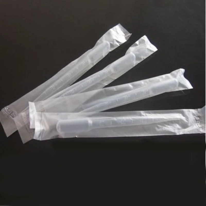 

50 PCS 3ml Individual Package With Scale Disposable Plastic Dropper Pasteurization Chemistry Medicine Laboratory Supplies