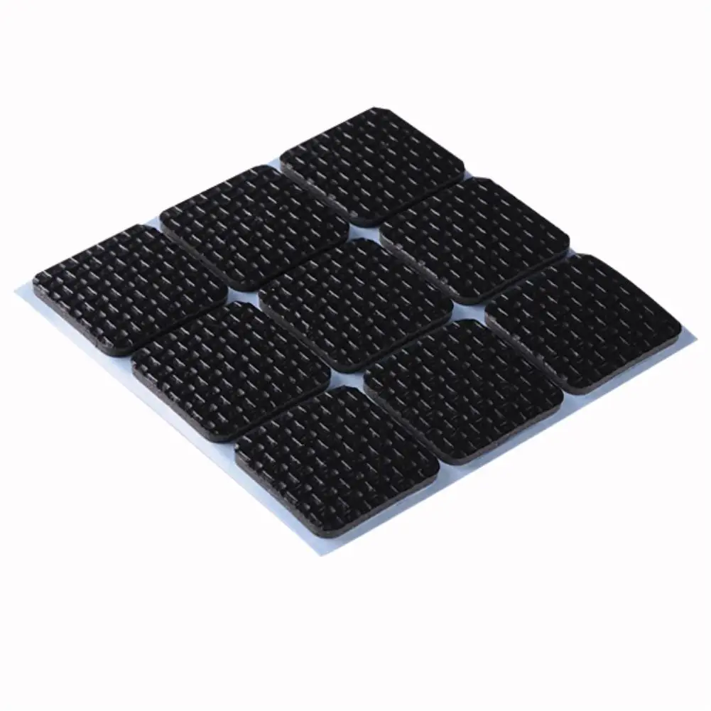 

Black Anti-slip Adhesive Furniture Chair Table Sofa Legs Feet Non-slip Pads Protector Square EQA700