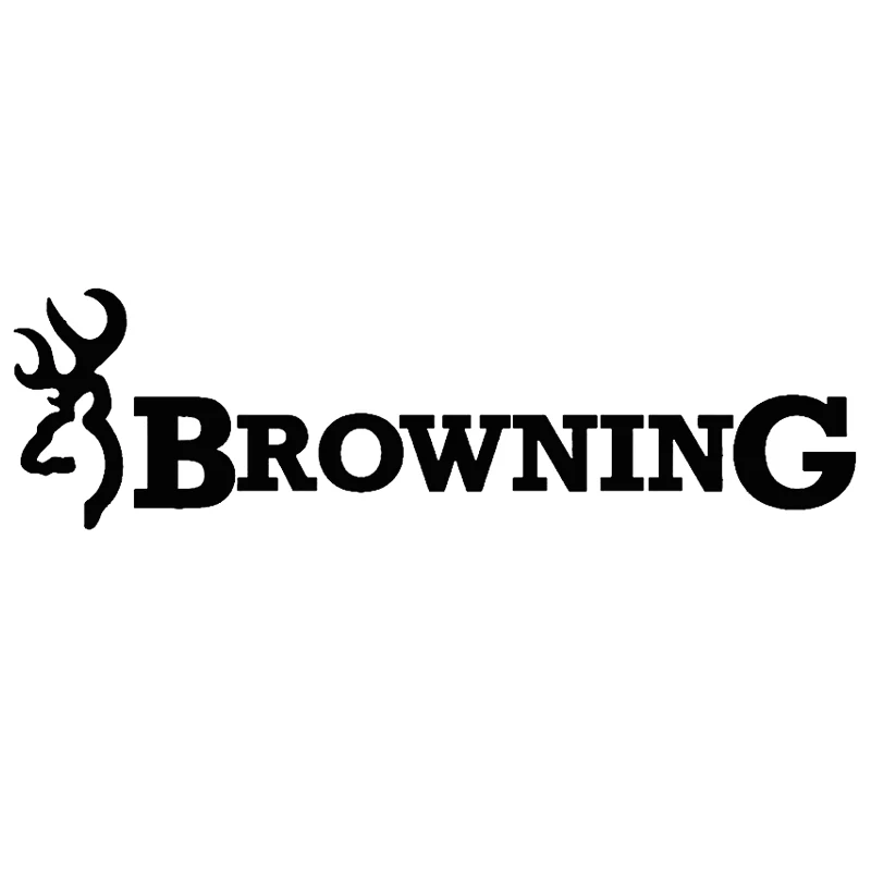 Browning Hunt Deer Buck Chasse Car Sticker Vinyl Car Decal 22.86.3cm BlackSilverLaser (2)