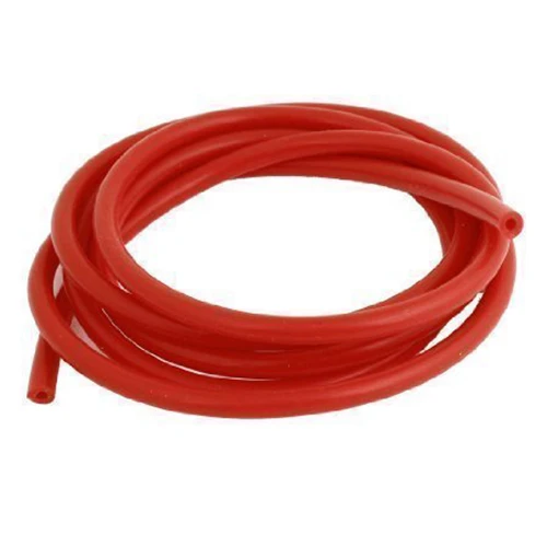 

BIFI-2 Meter Red Silicone Vacuum Tube Hose 4mm ID 7mm OD for Car