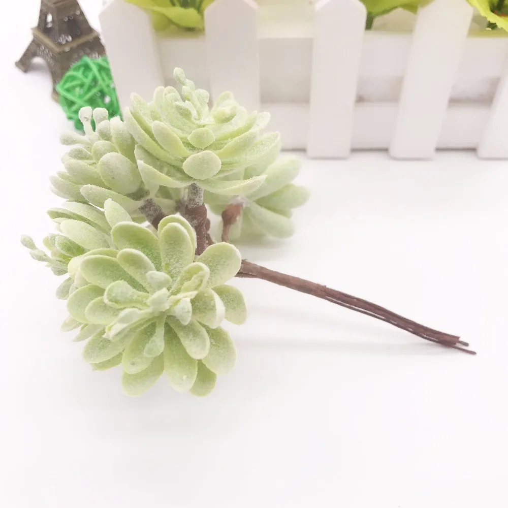 6 шт. искусственное мини-растение искусственный цветок ананас ручной работы DIY скрапбук венок поддельные украшения растений