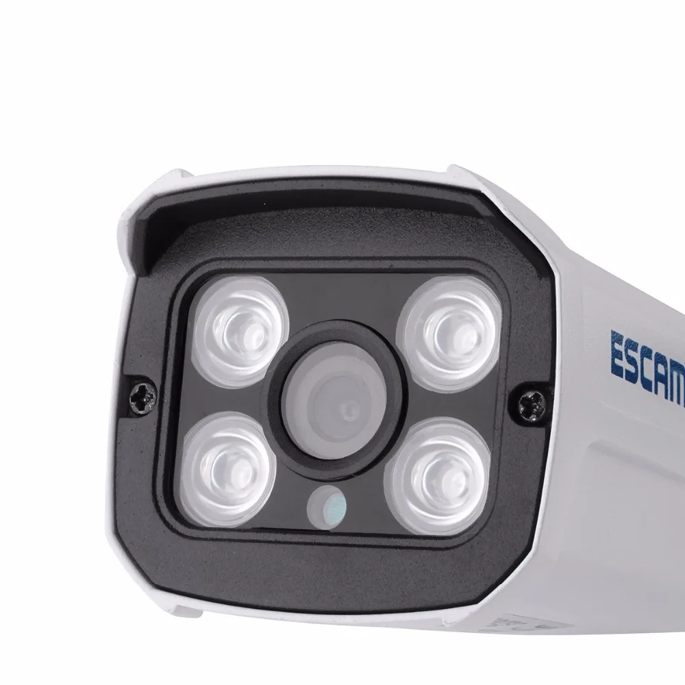 

ESCAM Swordsman QF533 IP66 Waterproof Outdoor Wifi IP Camera ONVIF 2.4 Dual IR-CUT Night Vision P2P Network Camera