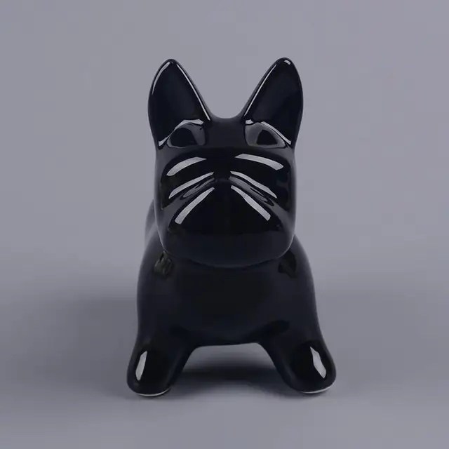 Buy 1pcs Nordic Ceramic Dog Money Box Cartoon Pug