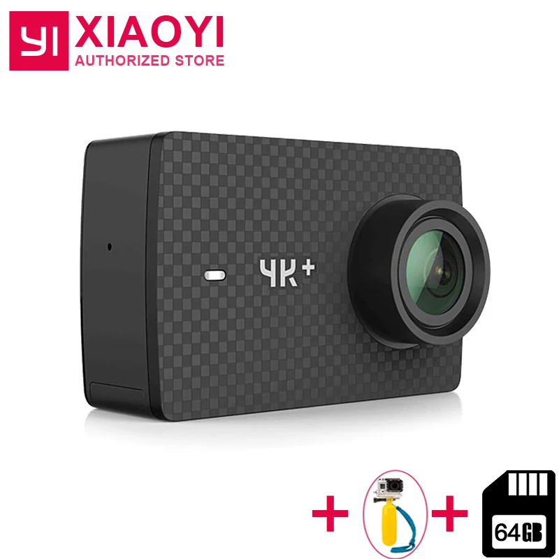 Международный Xiaomi YI 4 К ПЛЮС Действие Камера 12MP 2,19 RAW 155 градусов Ambarella H2 4 К/60fps + чехол + палка для селфи + 64 ГБ SD карты Международный Xiaomi YI 4 К ПЛЮС Действие Камера 12MP 2,19 RAW 155 градусов Ambarella H2 4 К/60fps + чехол + палка для селфи + 64 ГБ SD карты