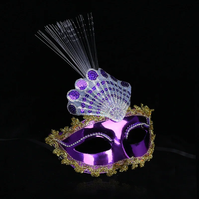 Asked шар из волокна легкий дождь маска-бабочка Хэллоуин маска Венецианский карнавал яркая маска для лица