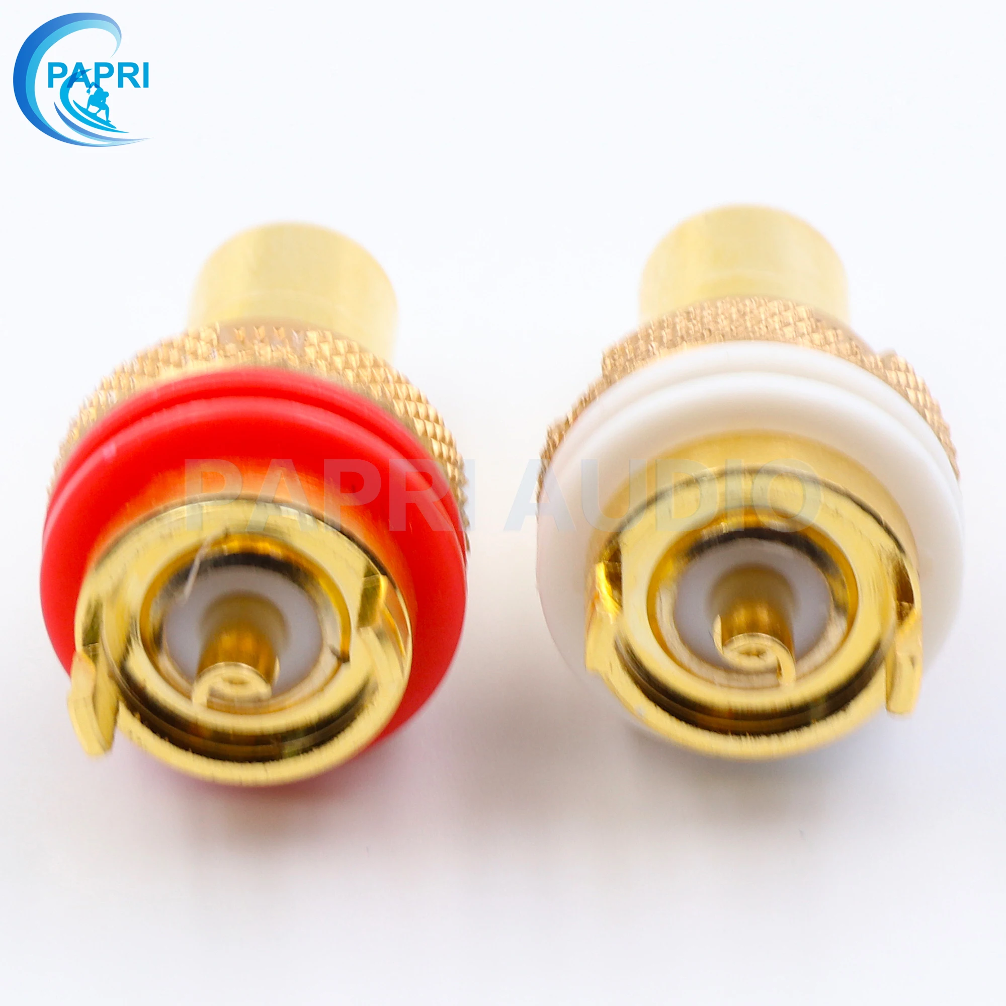 EIZZ EZ 107 24K позолоченный женский разъем RCA сигнальный Lotus Seat HIFI DIY усилитель звуковая