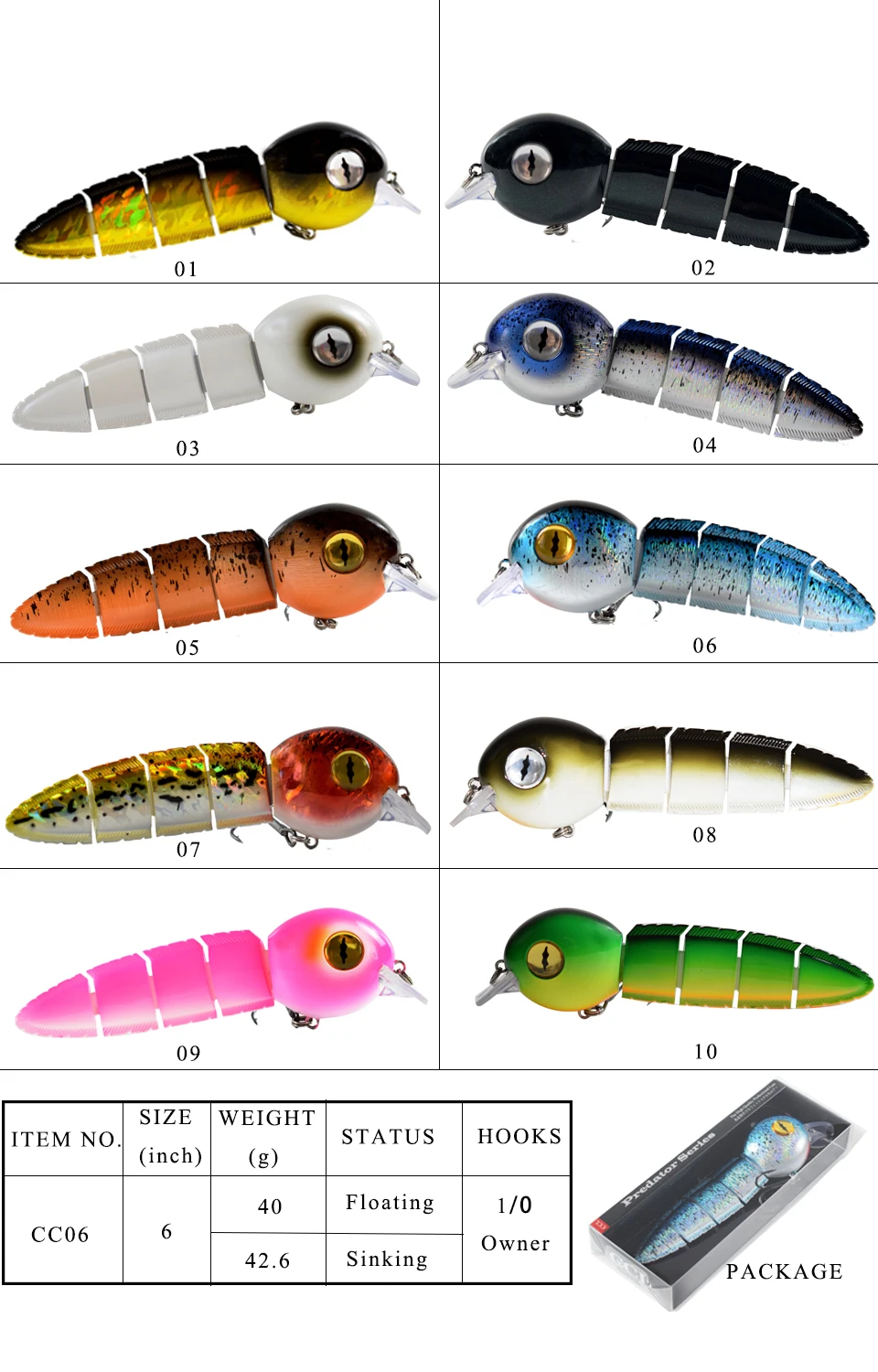 CC06 colors