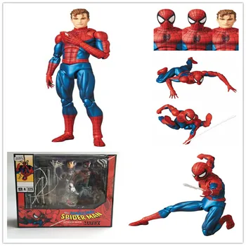 

The Amazing Spiderman Variant Figure Film Version MAF075 Spider Man Peter Parker PVC Action Figure Collectible Model Toys Gift