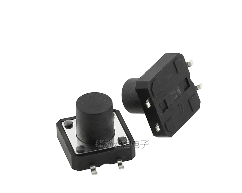 20 шт./лот SMD 12*12*10 тактильный переключатель высота микро 12X12X10 10H SMT | Обустройство